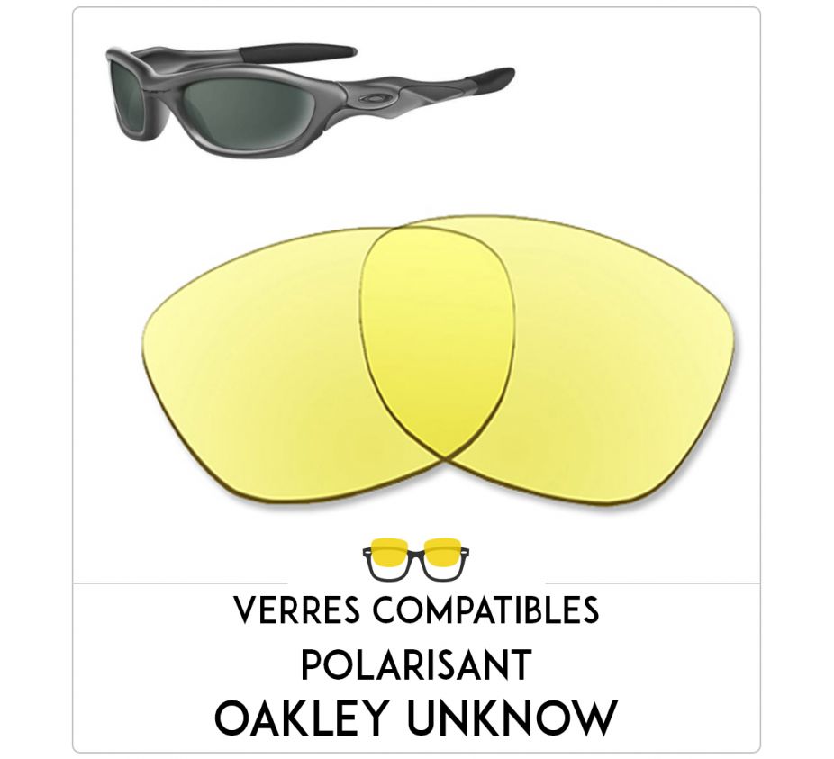 Verres de remplacement Oakley Unknow