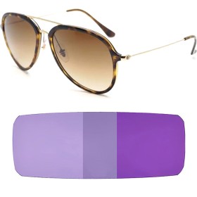 Verres de remplacement compatibles avec RAY-BAN - RB4298 - 57mm