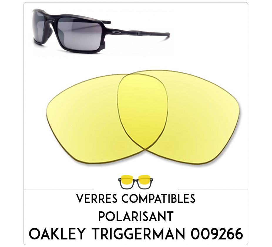 Verres de remplacement Oakley Triggerman 009266 Verres de remplacement Oakley Triggerman 009266