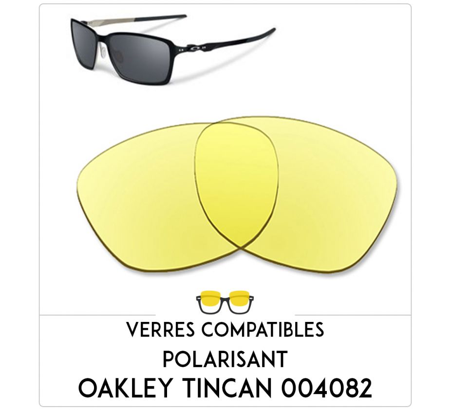 Verres de remplacement Oakley Tincan 004082