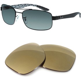 Verres de remplacement compatibles avec RAY-BAN - RB8316 - 62mm