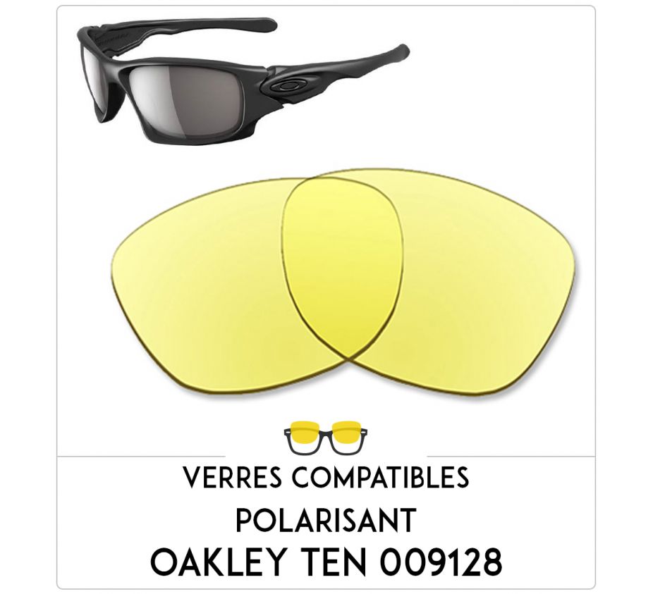 Verres de remplacement Oakley Ten 009128 Verres de remplacement Oakley Ten 009128