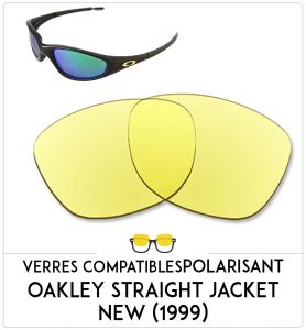 Verres de remplacement Oakley Straight jacket new (1999)