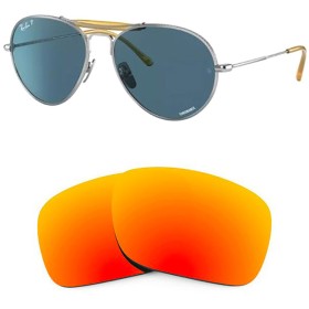 Compatible replacement lenses for RAY-BAN Titanium - RB8063 - 55mm