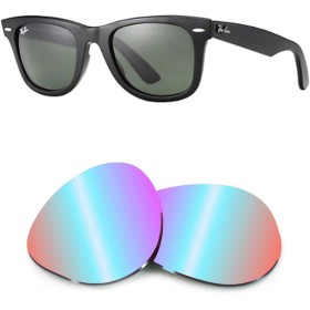 Verres de remplacement compatibles avec RAY-BAN Original Wayfarer Classic - RB2140 - 54mm