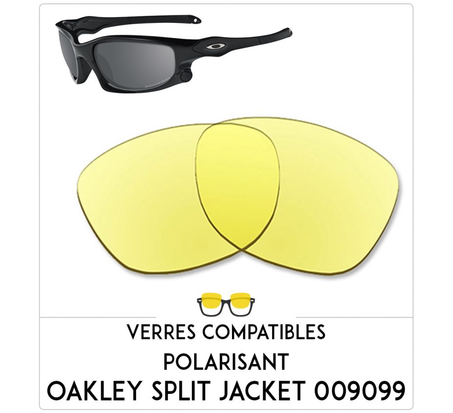 Verres de remplacement Oakley Split jacket  009099