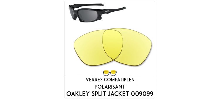 Verres de remplacement Oakley Split jacket  009099