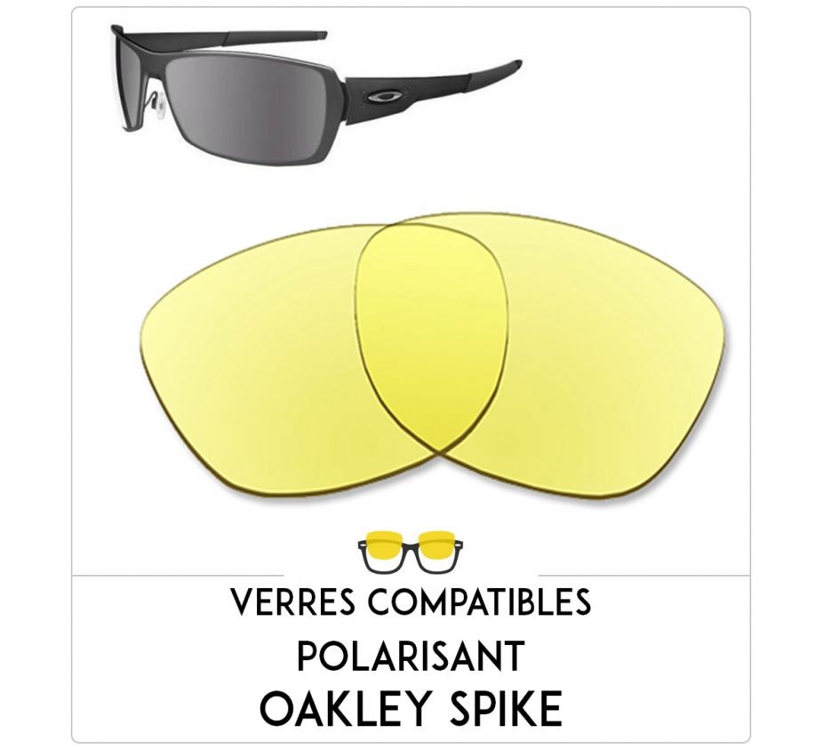 Verres de remplacement Oakley Spike Verres de remplacement Oakley Spike