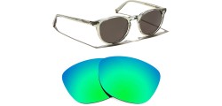 Compatible replacement lenses for MOSCOT Frankie - 52mm