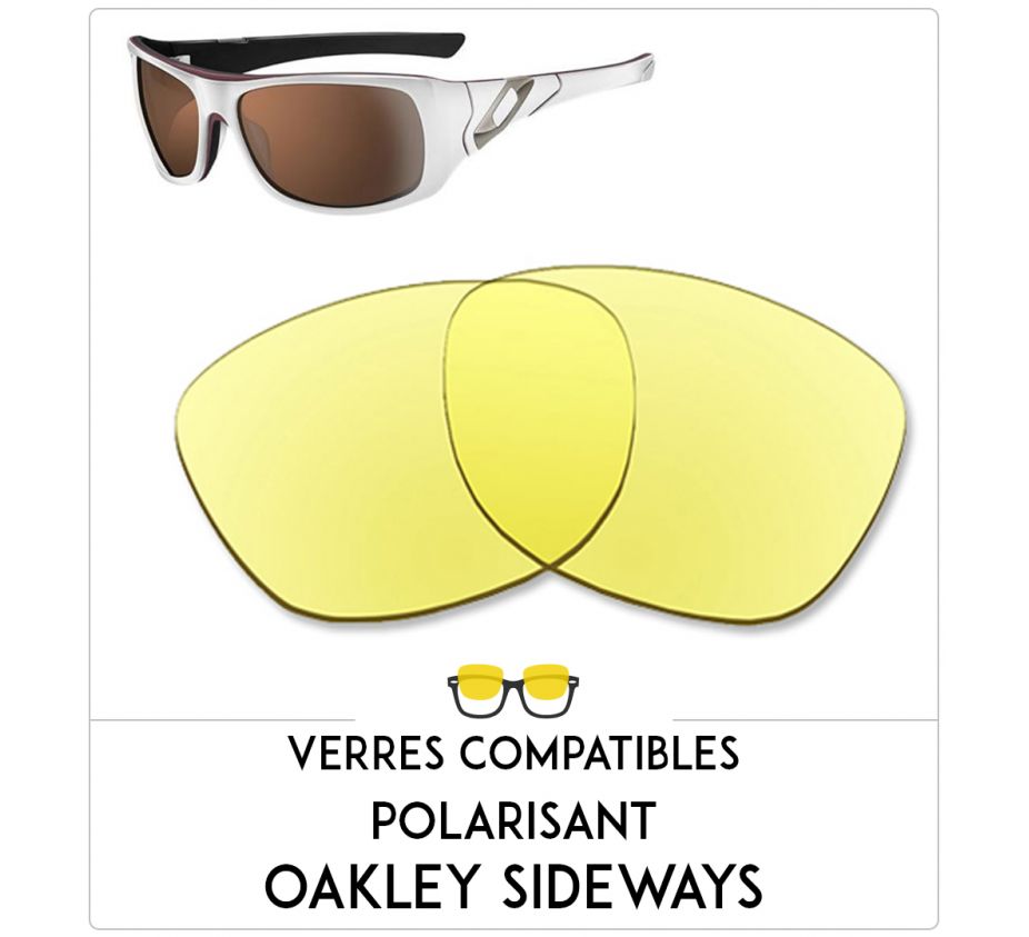 Verres de remplacement Oakley Sideways