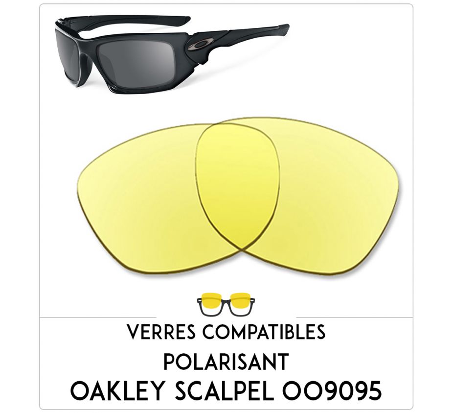 Verres de remplacement Oakley Scalpel 009095 Verres de remplacement Oakley Scalpel 009095