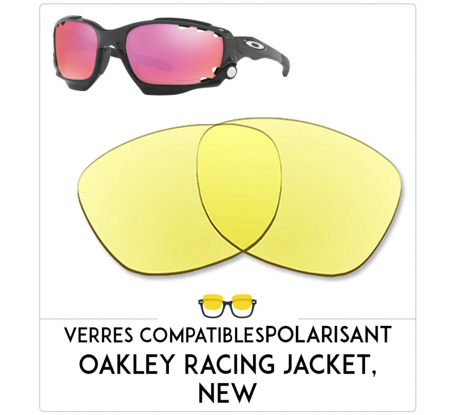 Verres de remplacement Oakley Racing jacket, new