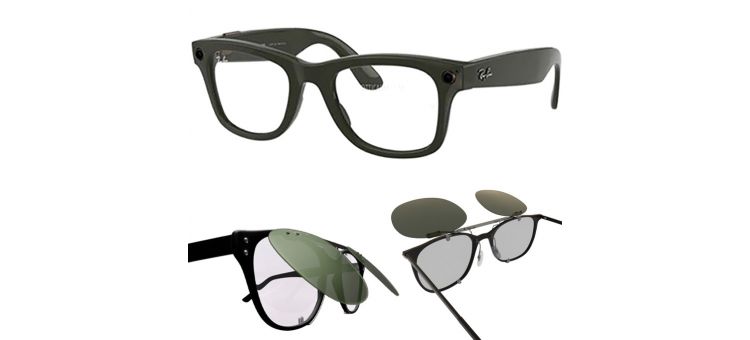 Compatible clip-on for RAY-BAN 4002 RW - 50mm