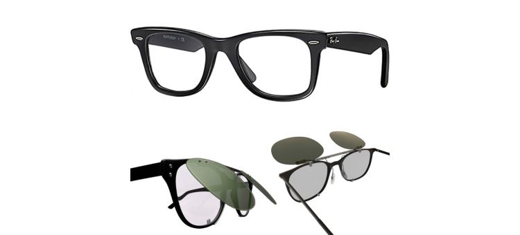 Compatible clip-on for RAY-BAN 4181 - 57mm