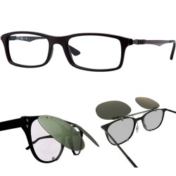 Compatible clip-on for RAY-BAN 7017 - 52mm