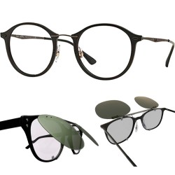 Clip solaire relevable compatible RAY-BAN - RB7073 - 47mm | ChangerMesVerres