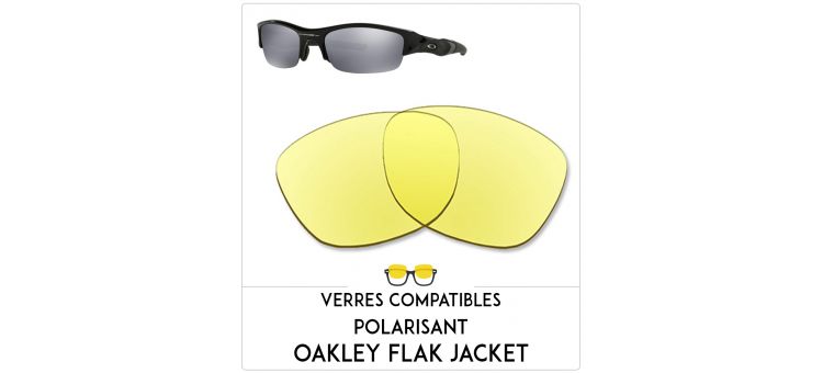 Verres de remplacement Oakley Flak jacket