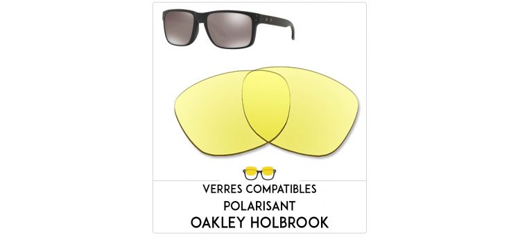 Verres de remplacement Oakley Holbrook