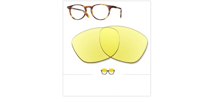 Lenses for OLIVER PEOPLES OV 5004-45mm Lenses for OLIVER PEOPLES OV 5004-45mm