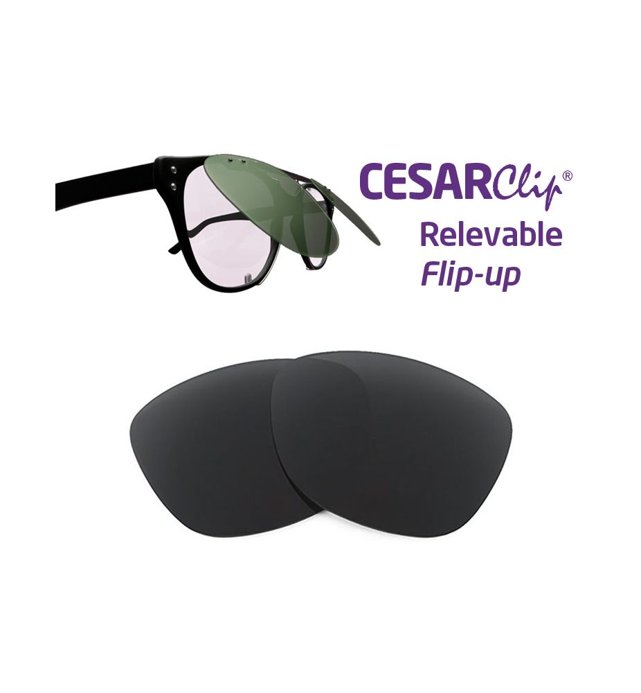 CesarClip flip-up Custom clip-on Sunglasses CesarClip flip-up Custom clip-on Sunglasses
