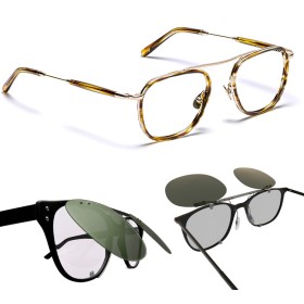 Clip pour lunettes compatible avec MOSCOT Fanagle - 50mm