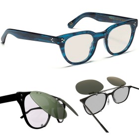 Compatible clip-on lenses for MOSCOT Vilda - 48mm