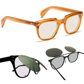 Compatible clip-on lenses for MOSCOT Yontif - 52mm