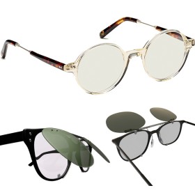 Compatible clip-on lenses for MOSCOT Gittel - 45mm