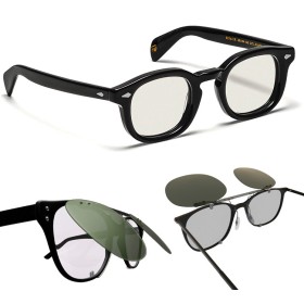 Compatible clip-on lenses for MOSCOT Mekler - 49mm