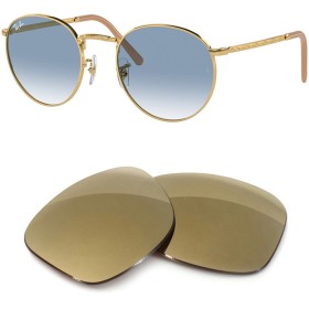 Verres de remplacement compatibles avec RAY-BAN New Round - RB3637 - 47mm