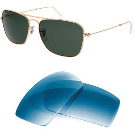 Compatible replacement lenses for RAY-BAN Caravan - RB3136 - 58mm