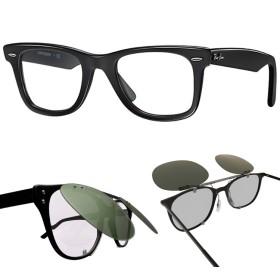 Compatible clip-on lenses for RAY-BAN Junior Wayfarer - 49mm