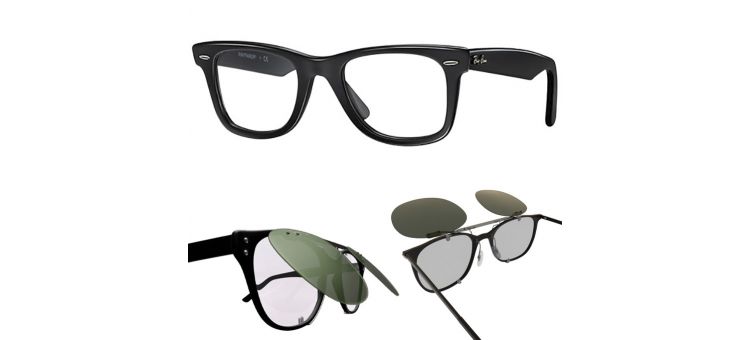 Compatible clip-on for RAY-BAN Junior Wayfarer - 49mm