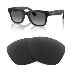 Compatible replacement lenses for RAY-BAN Meta Wayfarer - RW4006 - 53mm