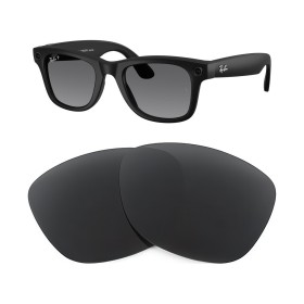 Verres de remplacement compatibles avec RAY-BAN Meta Wayfarer - RW4012 - 53mm