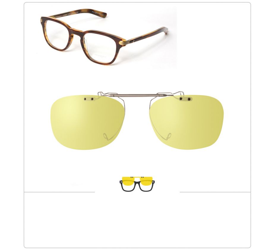 Clip relevable compatible OLIVER PEOPLES 25TH-47mm