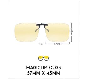 Magiclip SC GB- Polarisant - 57mm x 45mm