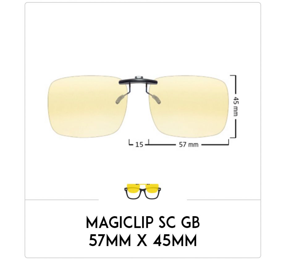 Magiclip SC GB- Polarisant - 57mm x 45mm