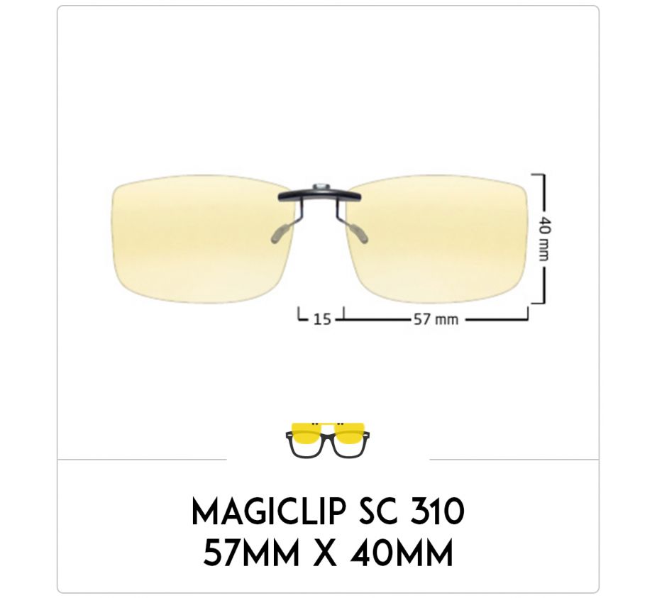 copy of Compatible clipon-sunglasses for Ray-Ban 3532V-47mm