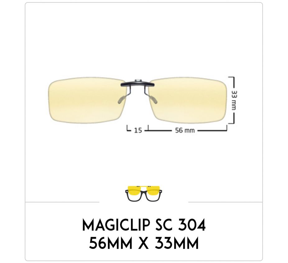 copy of Compatible clipon-sunglasses for Ray-Ban 3532V-47mm