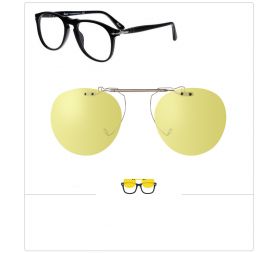 Compatible clipon-sunglasses for PERSOL 9649V-50mm