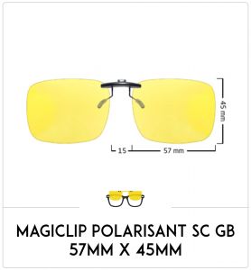 Magiclip SC GB- Polarisant - 57mm x 45mm