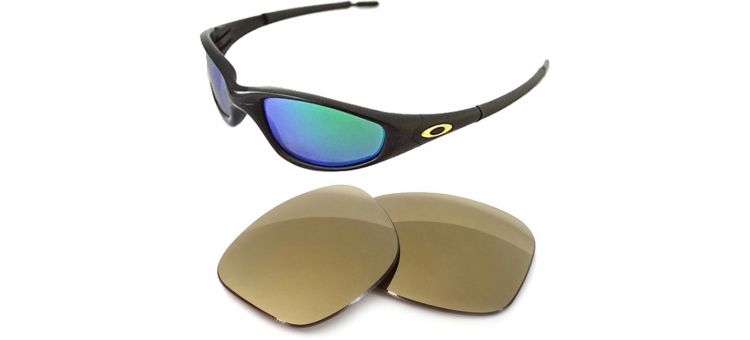 Verres de remplacement Oakley Straight jacket new (1999)