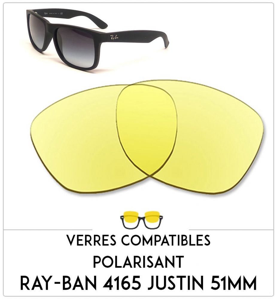 Compatible lenses Ray-Ban 5165 JUSTIN 