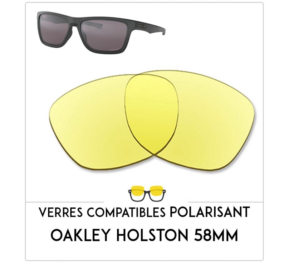 Compatible lenses for Oakley Holston