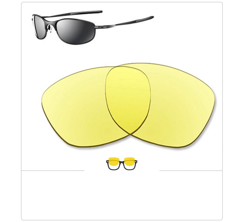 Verres de remplacement Oakley Tightrope 004040 Verres de remplacement Oakley Tightrope 004040