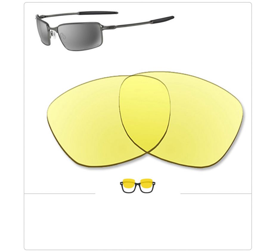 Verres de remplacement Oakley Square whisker Verres de remplacement Oakley Square whisker