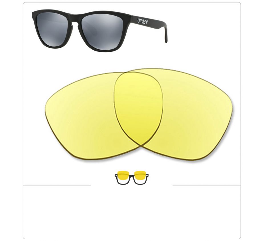 Verres de remplacement Oakley Frogskins