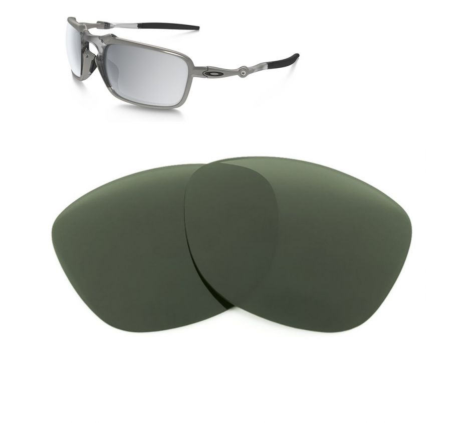 Oakley badman titanium top
