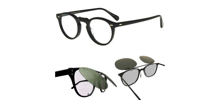 Clip relevable compatible OLIVER PEOPLES GEORGES PECK-47mm